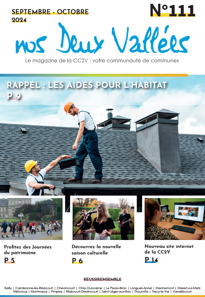 Nos Deux Vallées Juillet - Septembre - Octobre N°111