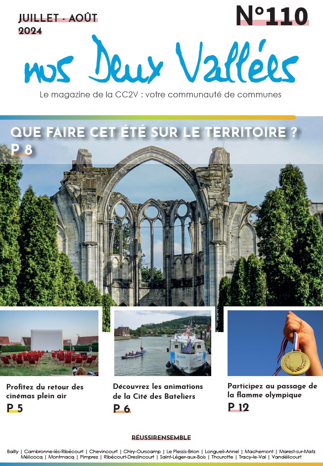 Nos Deux Vallées Juillet - Aout  N°110