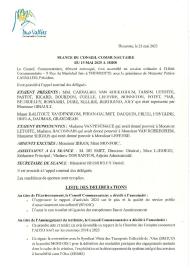 Délibérations du Conseil Communautaire CC2V du 19 mai 2025