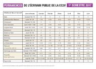 Ecrivain public - 1er semestre 2017