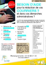 Ecrivain public - 2eme semestre 2016