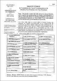 Procès verbal d'installation du Conseil Communautaire CC2V du 15 juillet 2020